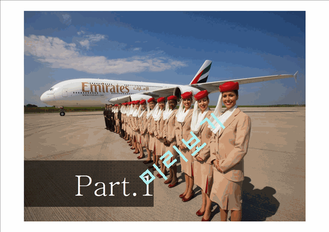하늘위의 궁전 Emirates Airlines 기업분석   (3 )